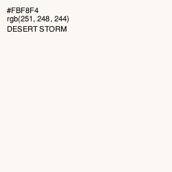 #FBF8F4 - Desert Storm Color Image